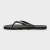 Shower Flip Flops Black - Room Essentials™ - 2 of 4