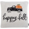 Fall Truck Pillow - Multicolored - 18"x18" - Safavieh - 4 of 4