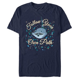 Men's Pocahontas Meeko Follow Your Own Path T-Shirt - 1 of 4