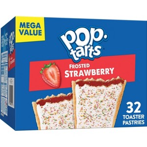 Pop-Tarts Frosted Strawberry Pastries - 32ct / 54.1oz - 1 of 4