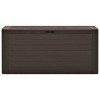 vidaXL Storage Box Brown Polypropylene 45.7x17.3x21.7 in Storage Box - 2 of 2
