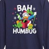 Boys' - Disney - Donald Duck Bah Humbug Christmas Long Sleeve Graphic T-Shirt - 2 of 4