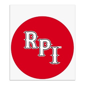 Rensselaer Polytechnic Institute Primary Logo Automotive Car Window Locker Circle Bumper Sticker - 1 of 4