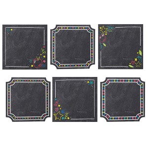 Creative Teaching Press® Colorful Chalk Cards 6 Inch Designer Cut-Outs, Pack of 36 - 1 of 1