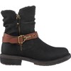 GC Shoes Codie Buckle Strap Zipper Detail Lug Sole Ankle Boots - 2 of 4