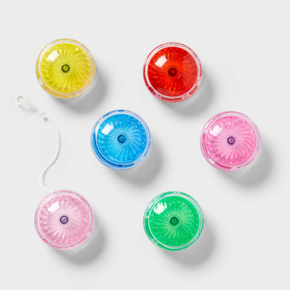 Photos - Other Toys 6ct Light Up Yo-Yo - Spritz™