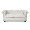 NicBex Classic Chesterfield Sofa Bed, Loveseat Sofa with Nailhead Trim & Rolled Arms for Bedroom,Living Room - 4 of 4