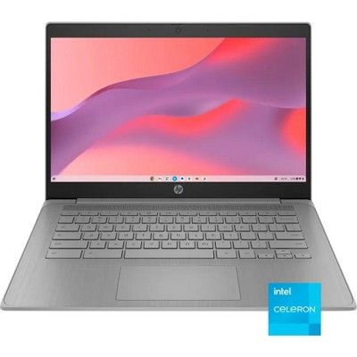 HP Chromebook 14” HD Laptop, Intel Celeron N4500, 4GB RAM, 64GB eMMC, Chrome OS
