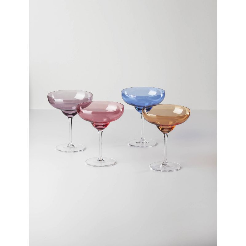 Oneida 4pc 10oz True Colors Margarita Cocktail Glass Set, 2 of 7