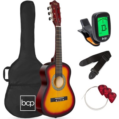 Best Choice Products 30in Kids Acoustic Guitar Beginner Starter Kit with Strap, Case, Strings