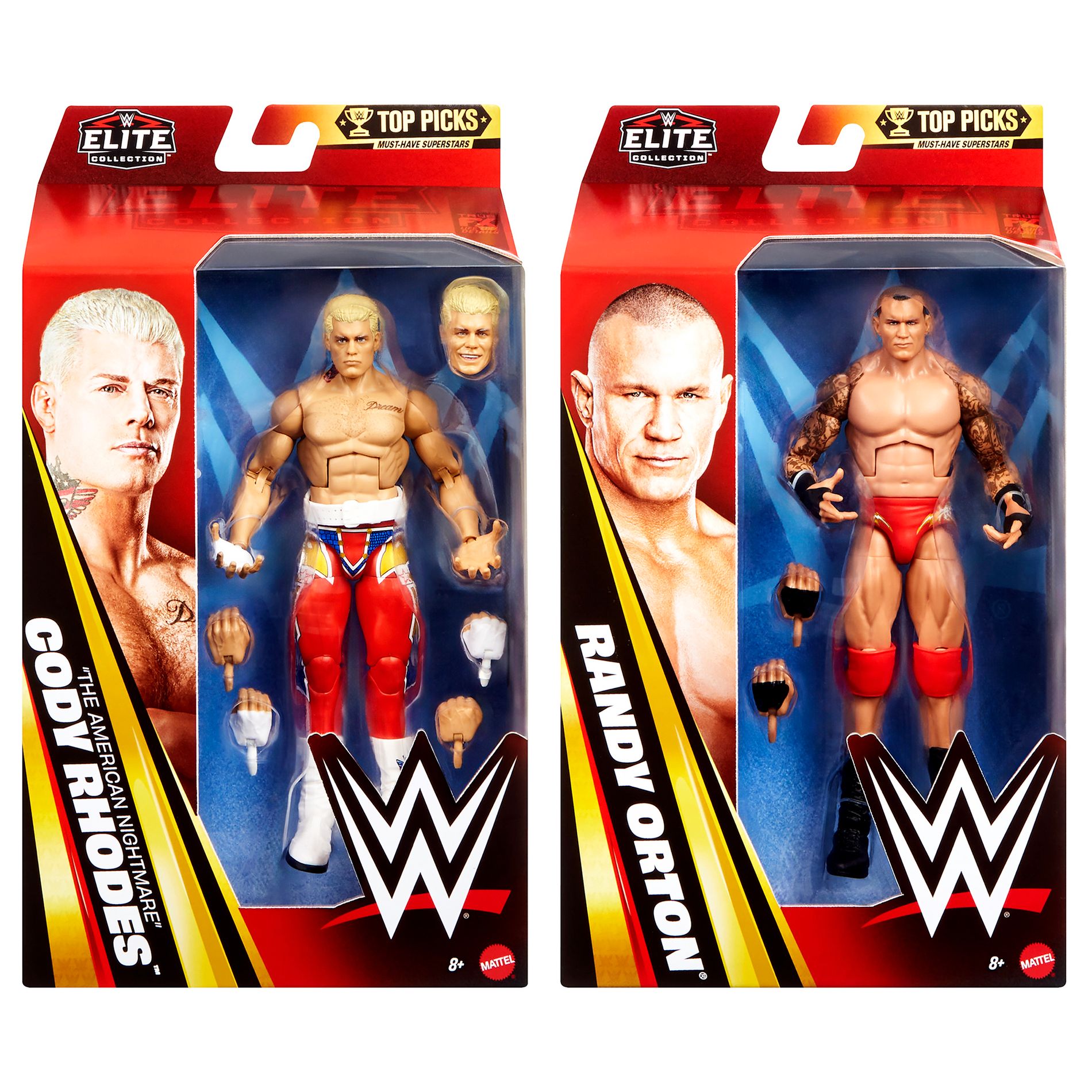 WWE Elite Top Picks 2026 Set of 2 Wave 1 Action Figures