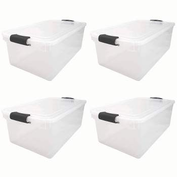 Storage Box - 66 Qt. Ultra™ Storage Box Plastic Set 4 Organizer Bag Holder  Home - Aliexpress
