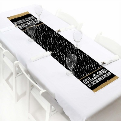 Big Dot of Happiness Reunited - Petite School Class Reunion Party Paper Table Runner - 12 x 60 inches