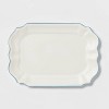 18.5" x 13" Melamine Rectangular Serving Platter White - Threshold™ designed with Studio McGee - image 3 of 3