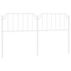 vidaXL Metal Headboard White 70.9" - 2 of 4