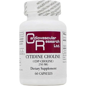 Ecological Formulas Cytidine Choline 250mg – CDP-Choline Supplement for Brain & Cognitive Support – Promotes Cellular Health – 60 Capsules - 1 of 3