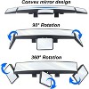 TruAIR 15" Panoramic Rear View Mirror (White) - 2 of 4