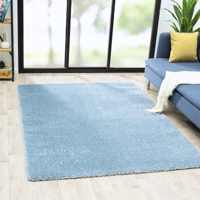 Luxe Weavers Fluffy Shag  Area Rug
