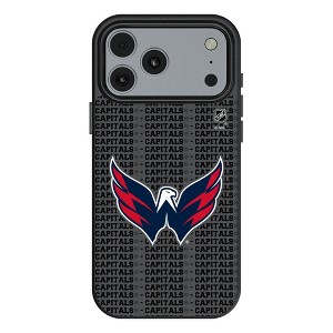 NHL Eastern Conference Teams Text Backdrop MagSafe Compatible Cell Phone Case for Apple iPhone 17 Series - 1 of 4