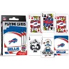 MasterPieces Officially Licensed NFL Buffalo Bills Playing Cards - 54 Card Deck for Adults - 4 of 4
