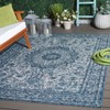Courtyard CY8334 Power Loomed Stain Resistant Non-Shedding Indoor/Outdoor Rugs - Safavieh - 2 of 4