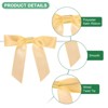 Unique Bargains Polyester Multipurpose Use Durable Flexible Gift Wrap Bows 50 Pcs - 2 of 4