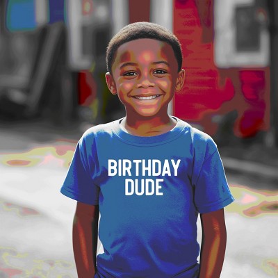 The Juniper Shop Birthday Dude Bold Youth Short Sleeve Tee