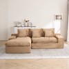 Dolonm Single Recliner Sofa: 300lb Capacity, Chenille Fabric, Ergonomic Design for Living Room/Study -6 Color - 3 of 4