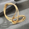 SOHI Women's California Gold The Egri Torque Necklace - 3 of 4