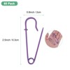 Unique Bargains Spring Lock Blanket Bulk Pins Fashion Clothes Sewing 60 Pcs - 3 of 4