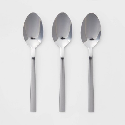 3pk Stainless Steel Dinner Spoons - Room Essentials™