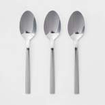 3pk Stainless Steel Dinner Spoons - Room Essentials™