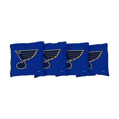NHL St. Louis Blues Corn-Filled Cornhole Bags Blue - 4pk