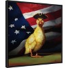 Amanti Art The Patriot by Lucia Heffernan Canvas Wall Art Print Framed 22-in. x 22-in. - 3 of 4