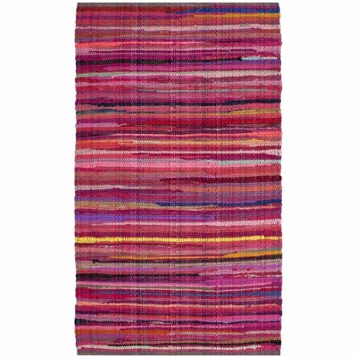 Rag Area Rug RAR240 Hand Woven Area Rug  - Safavieh