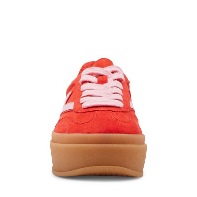 Женские кроссовки Madden Girl Mighty Platform Sneaker - 7.5 - CORAL MULTI — фото 2