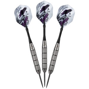 Viper Underground Raven Steel Tip Darts - 25gms - 1 of 4