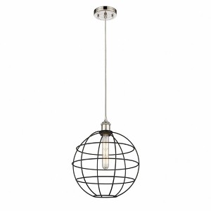 Lake Placid - 1 Light Cord Hung Pendant In Industrial Style-14.5 Inches Tall and 12 Inches Wide - 1 of 1