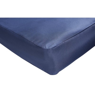Full 8" Jayce Thermobonded High Density Polyester Fill Futon Mattress Blue - Room & Joy