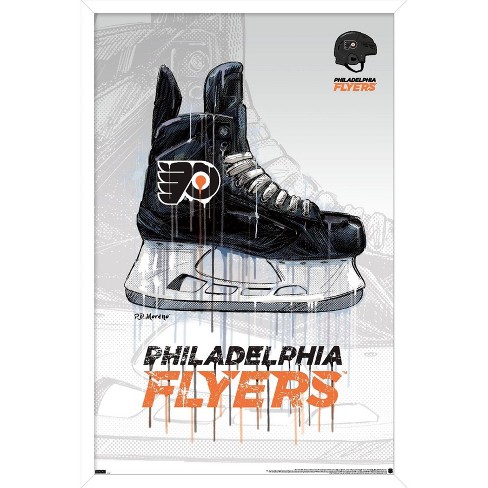 Trends International NHL Philadelphia Flyers - Travis Konecny Feature  Series 23 Unframed Wall Poster Print White Mounts Bundle 22.375 x 34
