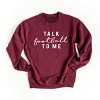 Simply Sage Market Talk Football To Me Sweatshirt - 2 of 4