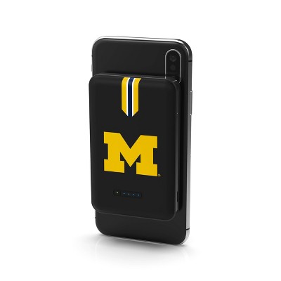 NCAA Michigan Wolverines 5000mAh Wireless Charging Power Bank
