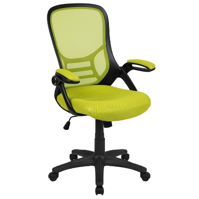 Flash Furniture High Back Mesh Ergonomic Swivel Office Chair with Flip-up Arms