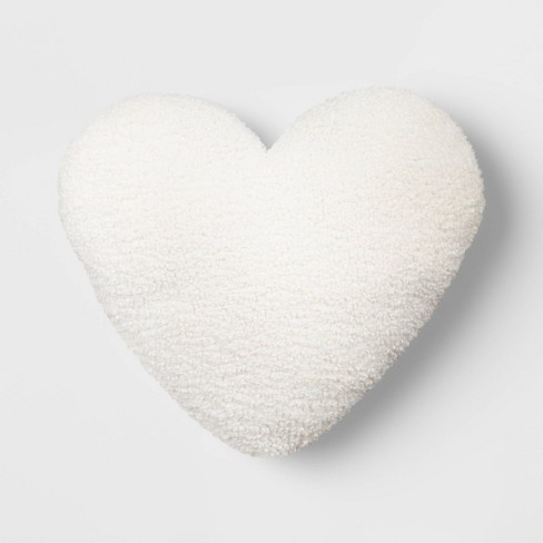 Oversized shop heart pillow