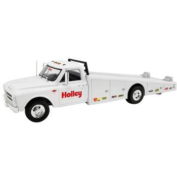 1967 Chevrolet C-30 Ramp Truck White "Holley Speed Shop" Limited Edition to 200 pieces Worldwide 1/18 Diecast Model Car by ACME