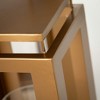 Sullivans 24.25" & 18" Modern Metal Gold Lantern Set of 2 - 2 of 3