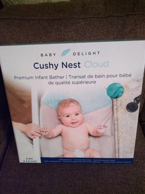 baby delight cushy nest lite bather
