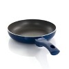 Gibson Home Charmont 9.5 Inch Nonstick Aluminum Frying Pan in Yale Blue - 3 of 4