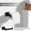 Itopfox Matte Black Bathroom Accessories Set, Stainless Steel Towel Racks & Hooks, Wall Mounted Hardware for Bathroom, Kitchen, Laundry Room - 4 of 4