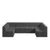 130.32" Modern Minimalist Corduroy U-Shape Modular Sectional Sofa, No Assembly Needed, 6-piece Free Combination Sofa - 4 of 4